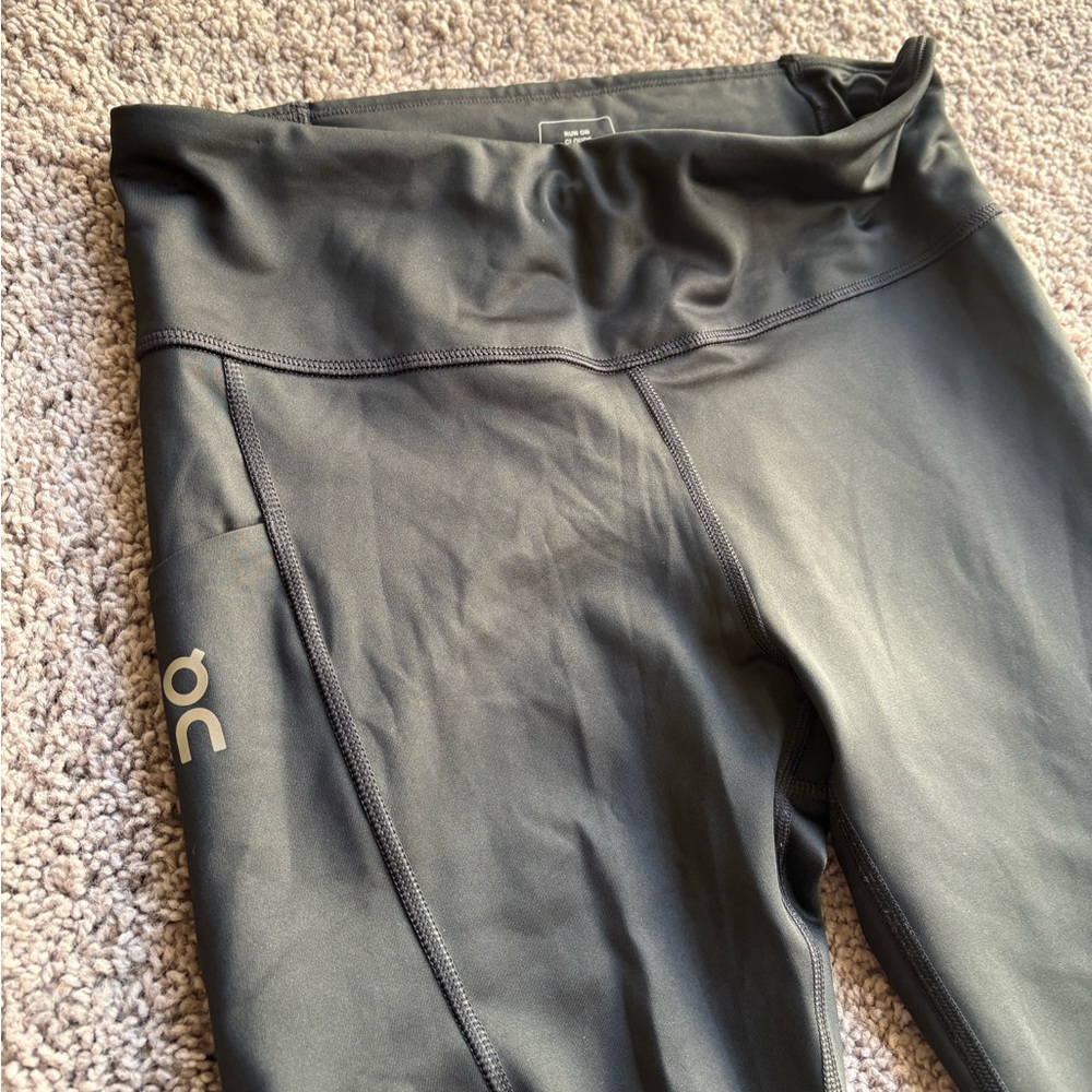 On running women’s black leggings